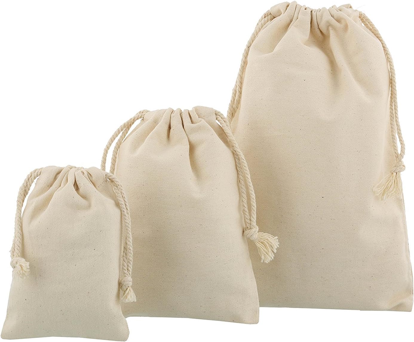 100 Bolsitas de algodón 10x15 cm: Amazon.es: Bricolaje y herramientas