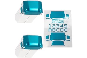 WRAPGRADE Skin Stickers Compatible with DJI Mini 4 Pro/Mini 3 Series | Two Batteries (Caribbean Blue)