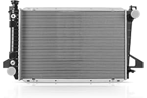 YITAMOTOR Radiator Compatible with 1985-1990 1991 1992 1993 1994 1995 1996 Ford F-150 1985-1997 F-250 F-350 Bronco 5.0L 5.8L V8