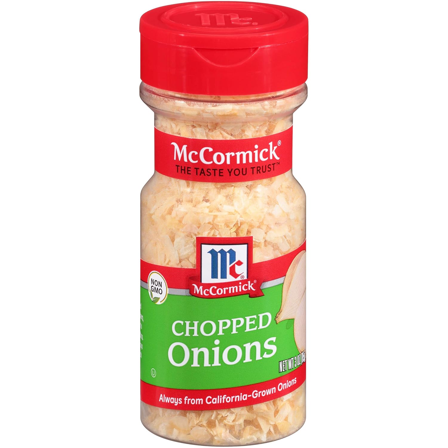 McCormick Chopped Onions, 3 oz (Pack of 12) Onion Spices