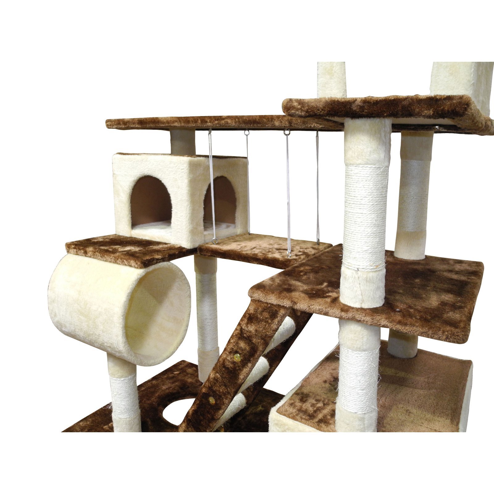 Go Pet Club Huge 87.5 in. Cat Tree Condo House Furniture The Cat Site