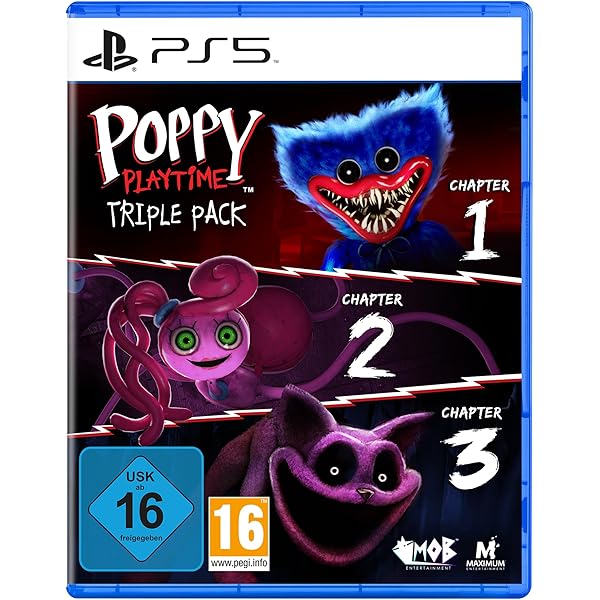 poppy playtime B賞　5種類　まとめてセット Amazon.com: Poppy Playtime Triple Pack - Compatible for PS5