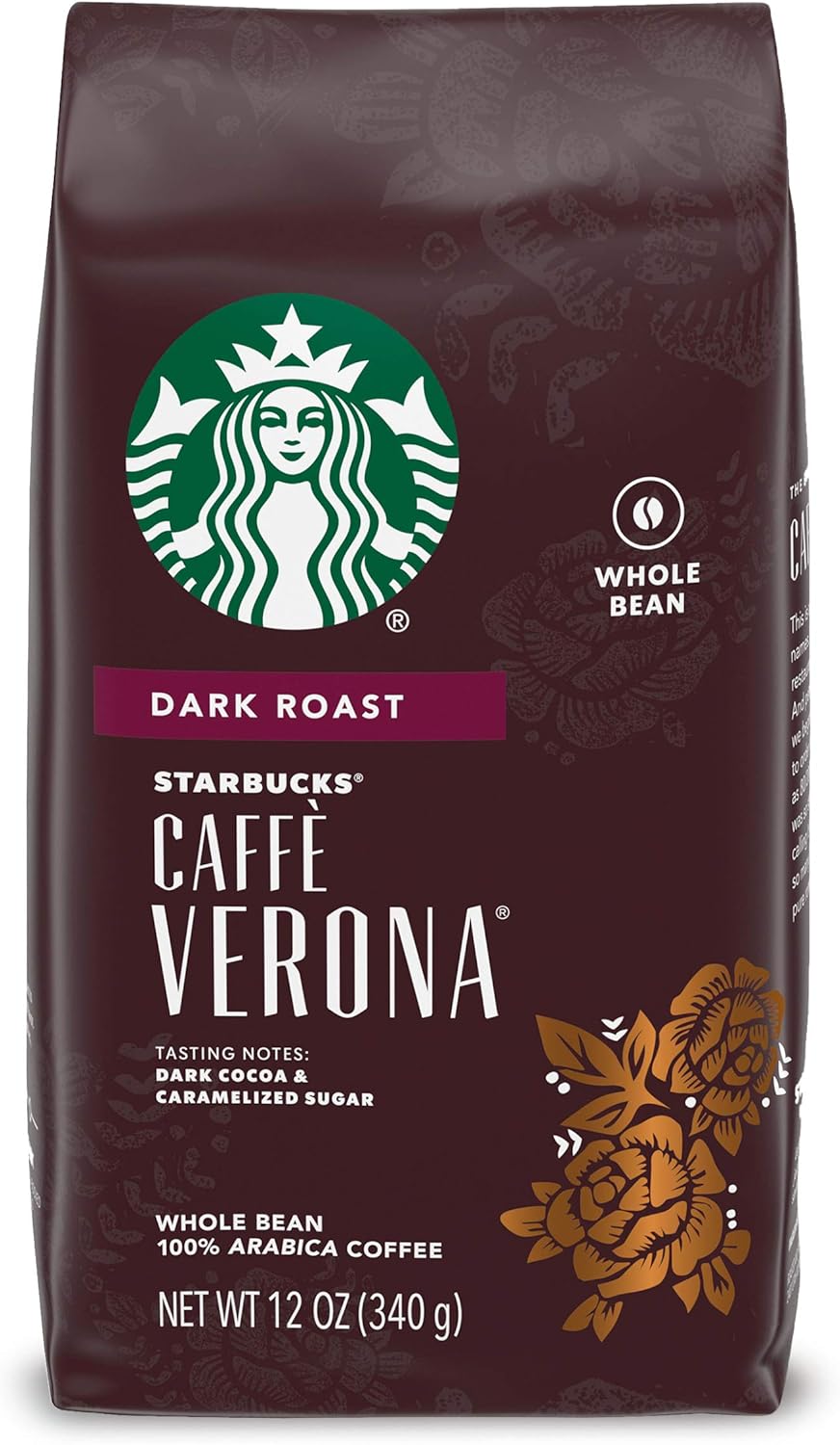 Starbucks Whole Bean Coffee, Caffe Verona, 12Ounce Amazon.co.uk