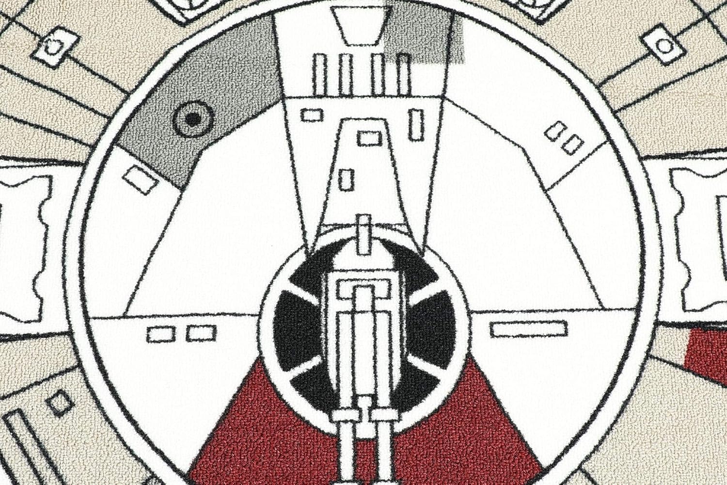 millennium falcon rug