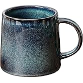 Garnome Large Ceramic Coffee Mugs, 20 oz Handmade Pottery Mug, Big Tea Cups with Handle for Office and Home, Dishwasher and M