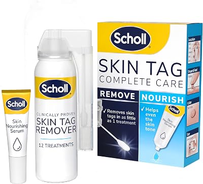 Scholl Complete Care Skin Tag Removal Kit Clinically Safe 12 Treatments