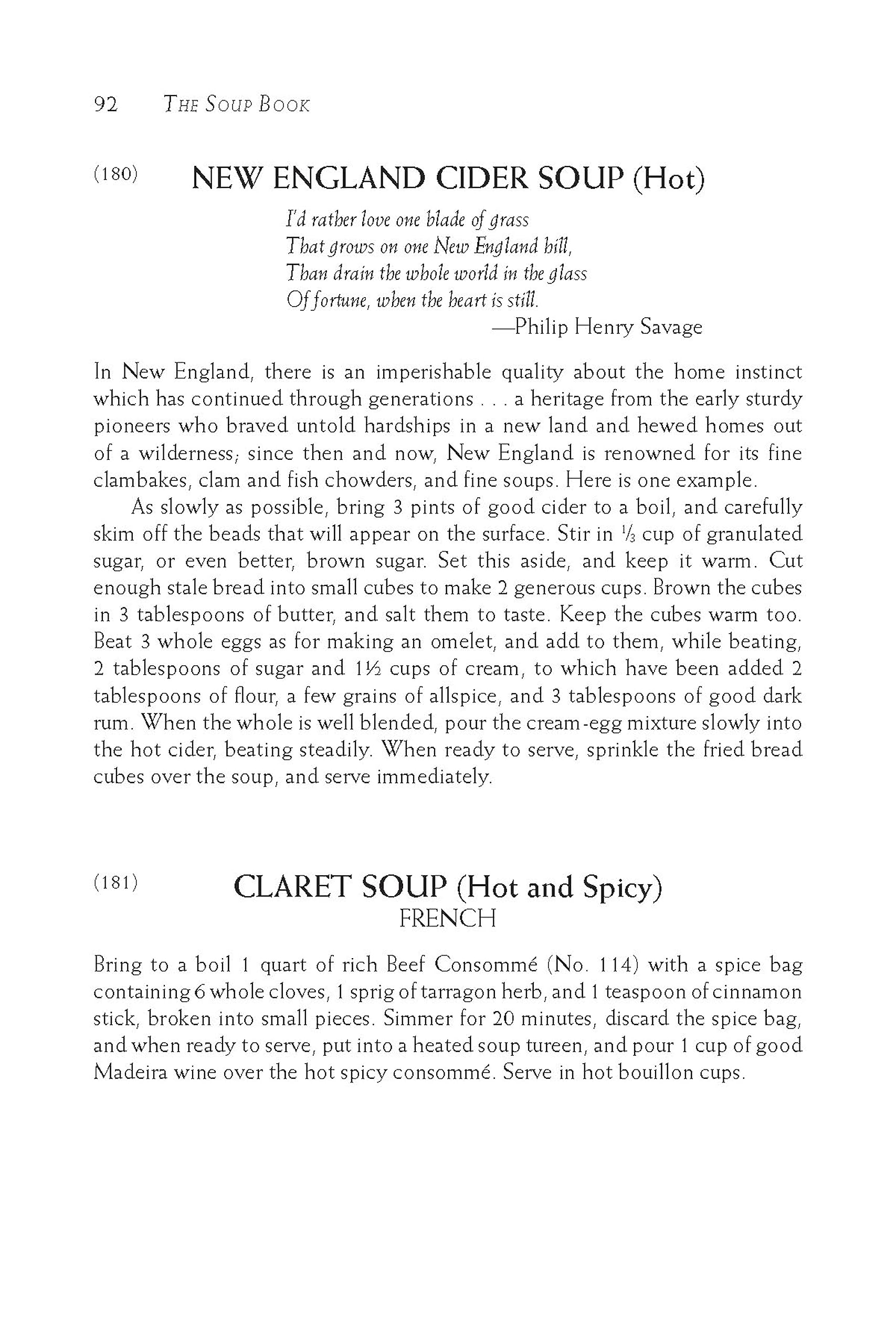 The Soup Book: Over 700 Recipes
