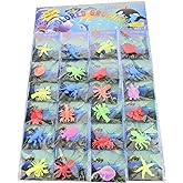 Funlop 24 Pack Sensory Jelly Water Growing Sea Life Creatures Animals, Amazing, Fun, Educational, Learning Toy for Children Boys and Girls (24 Assorted Sea Creatures and Colors)