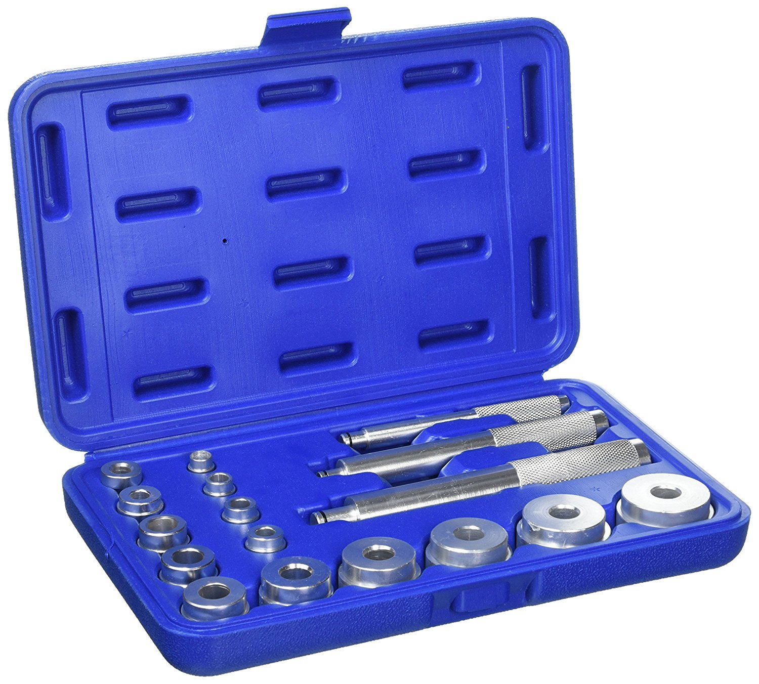 Blue Spot Tools 07901 Bearing Race and Seal Driver Kit, Silver, Set of 17 Piece