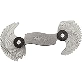 Mitutoyo 188-151, Screw Pitch Gage, 4-42 TPI and 0.4-7mm, 51 Leaves, Inch/Metric