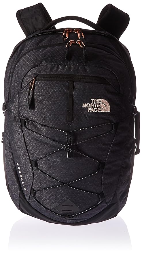 north face rose gold backpack
