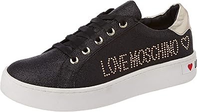 moschino glitter sneakers
