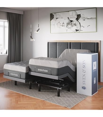 Amazon.com: Reverie R650 Split King (2 TXLs) Tilt Adjustable Bed