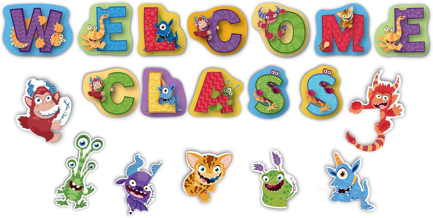 Eureka Alphabites Welcome Kit Mini Bulletin Board Sets