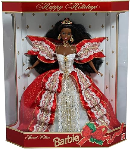Amazon.com: Special Edition Happy Holidays 1995 Barbie