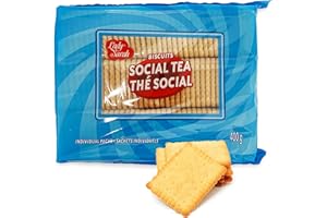 Lady Sarah Social Tea Biscuits - Individually Wrapped Tea Cookies 400G - Family Pack