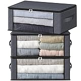 HomeHacks Storage 3-Pack Clothes Organizer Storage