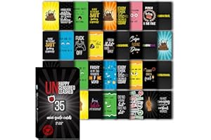 Vladi Creative Uncensored Mini Quote Cards: 35 Unique Humorous & Positive Affirmations for Men and Women – With the Foil & Writable on the Back – Boost Your Mood Anywhere, Anytime – Perfect as a Gift