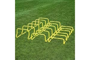 Net World Sports Forza Agility Training Equipment - Mini Hurdles in 3 Sizes [6 in, 9 in, & 12in] - Multi-Sport Speed Agility Training Set
