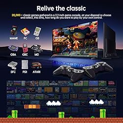 Retro Game Console 20000+ Games,64GB,4k