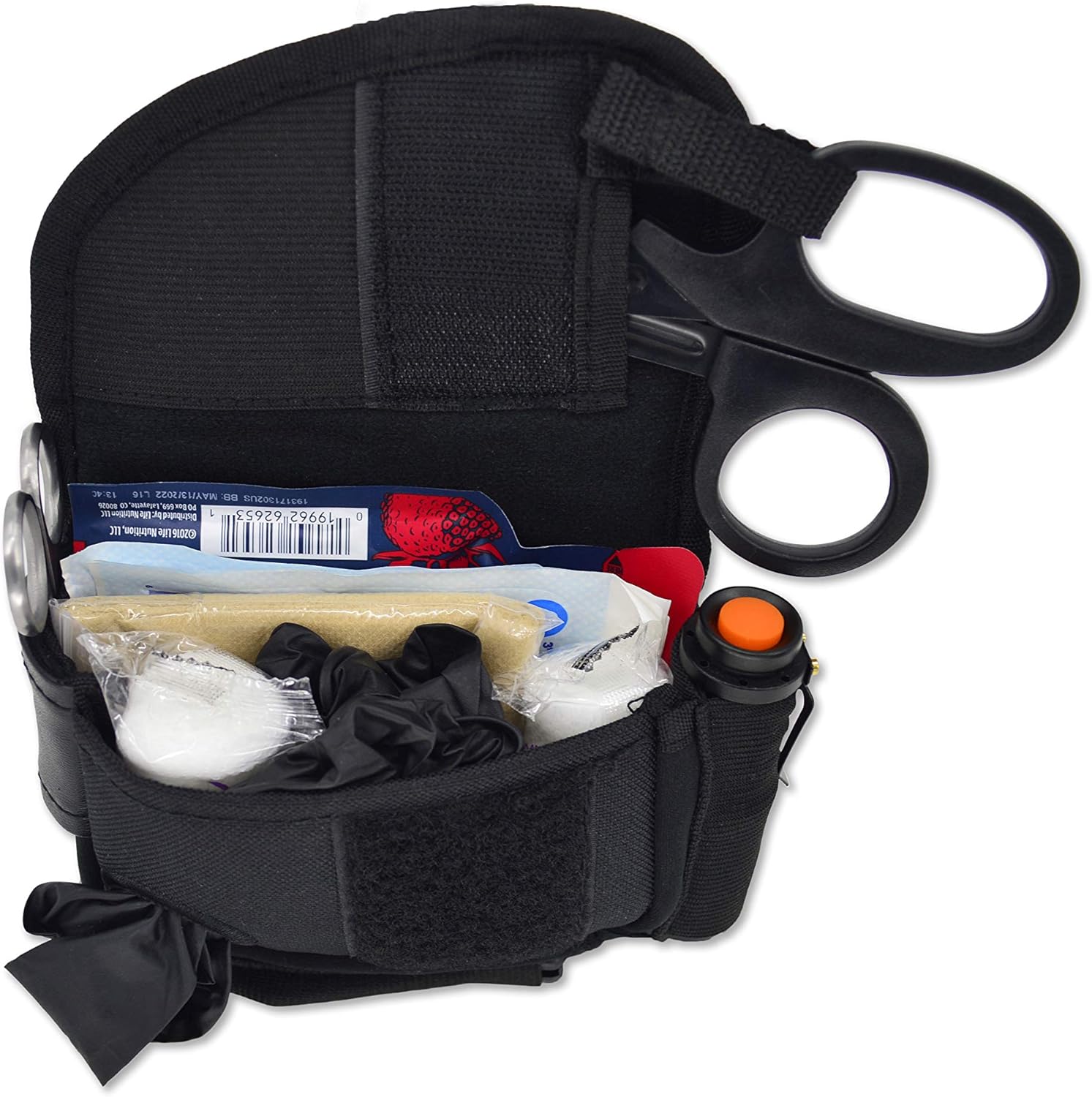 Lightning X First Responder Stocked First Aid Hip/Belt Pouch Kit for Quick Response EMS EMT Camping : Sports & Outdoors