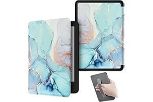 Chuupa Case for Kindle Paperwhite 6.8" (11th Generation, 2021 Release), Leather Lightweight Cover with Auto Sleep/Wake Hand-S