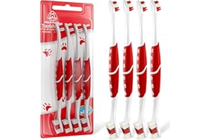 Dog Toothbrush for all Dogs, Soft-Bristled Tooth Brushing Kit, Easy Teeth Cleaning & Dental Care, Premium Non-Slip Handle Dua