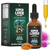 SuperBonsai Milk Thistle Herbal Liquid Supplement - Doctor-Formulated Botanical Blend with Milk Thistle and Dandelion Root - Vegan Non-GMO Drops - 1 Month Supply