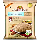Aashirvaad Low Glycemic Index Whole Wheat Flour with Multigrain & Fenugreek - 10 Lbss/4.54 Kg