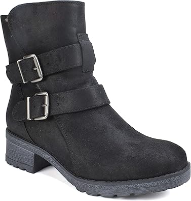 white mountain black boots