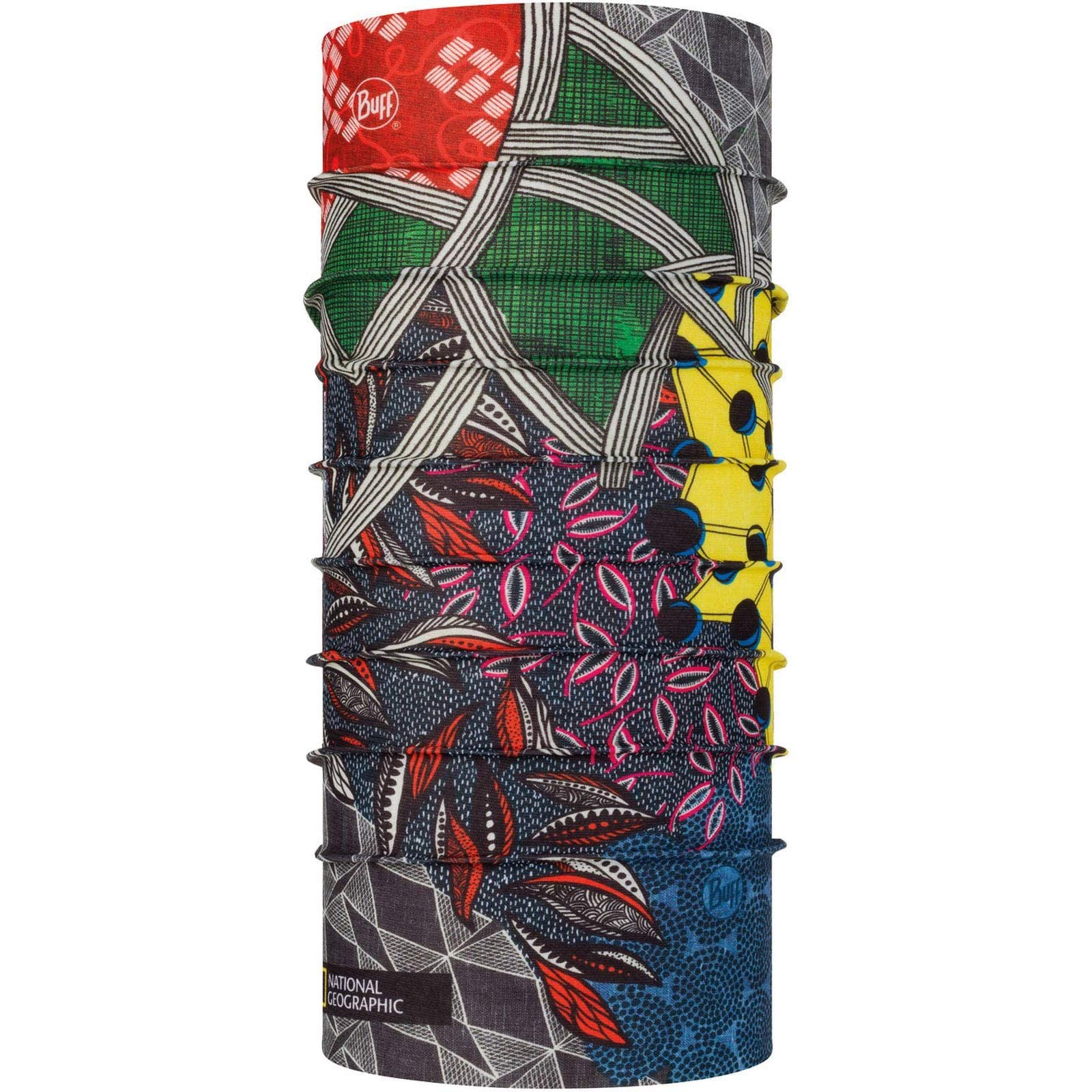 Buff National Geographic Coolnet Uv+ Kitenge Coolnet UV+ - Multi-Coloured, One Size