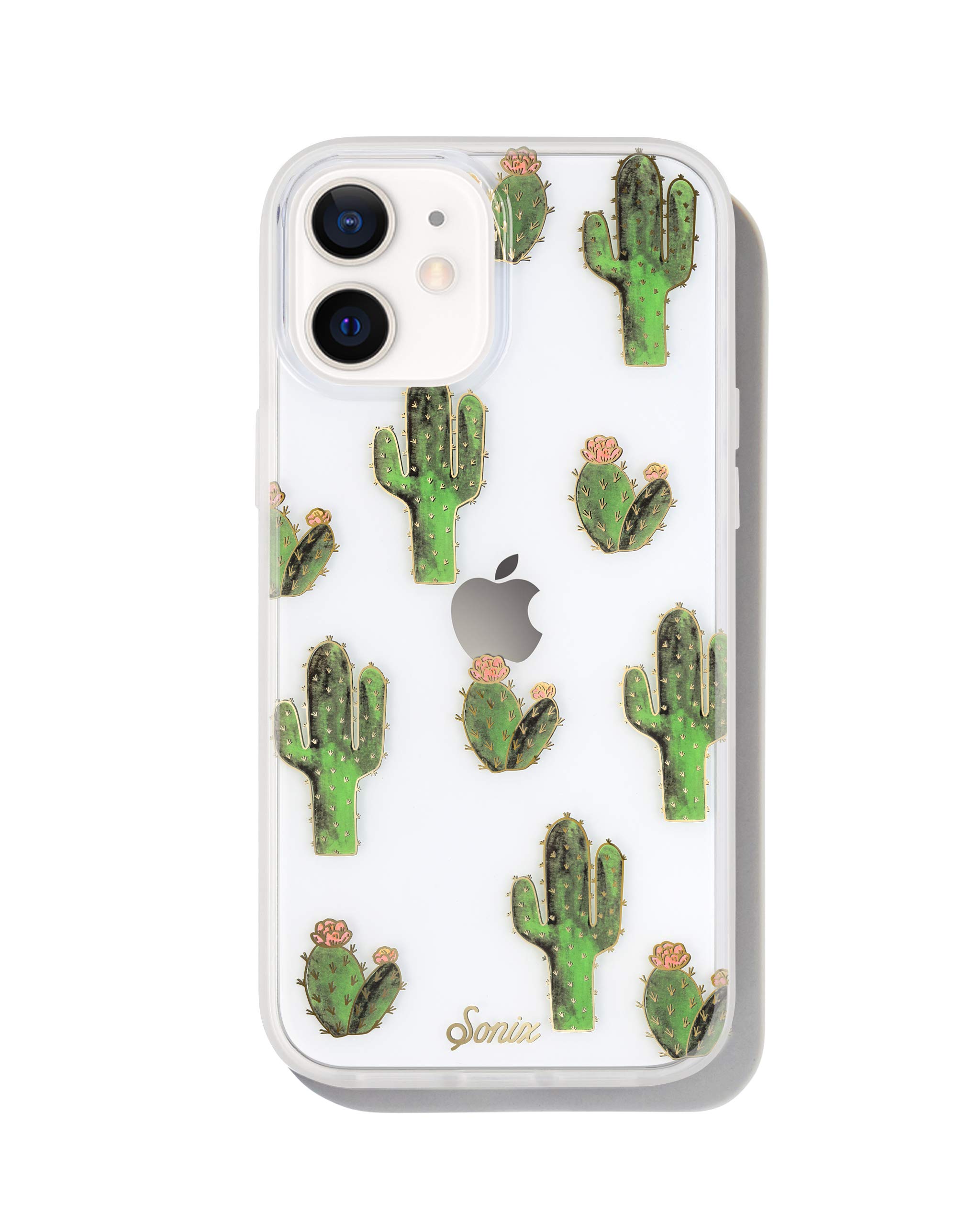 Sonix Prickly Pear Case for iPhone 12 / 12Pro [10ft Drop Tested] Women's Protective Cute Cactus Clear Cover for Apple iPhone 12, iPhone 12 Pro