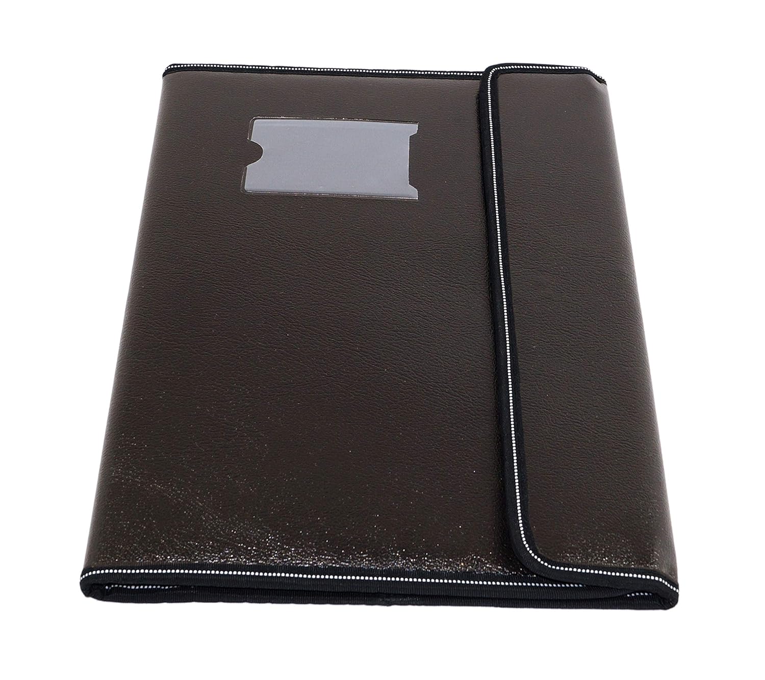 DAHSHA Leather Professional File Folder with 20 Sleeves for File