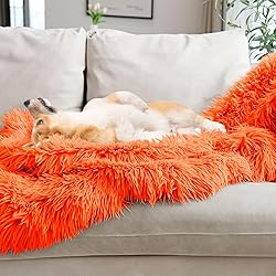 JONIYEAR Extra 2.8" Long Hair Fluffy Faux Fur Throw