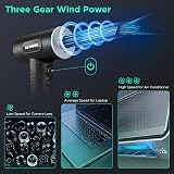 ONEWAY Compressed Air Duster Reusable Cordless with LED Light 3 Gear view 3