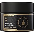 The Beard Struggle Warrior’s Beard Balm - Gold Collection, Asgardian Secret - Non-Greasy Low-Hold Formula, Luxurious Cologne-Grade Fragrances 100% Natural and Plant-Based Ingredients - 50g