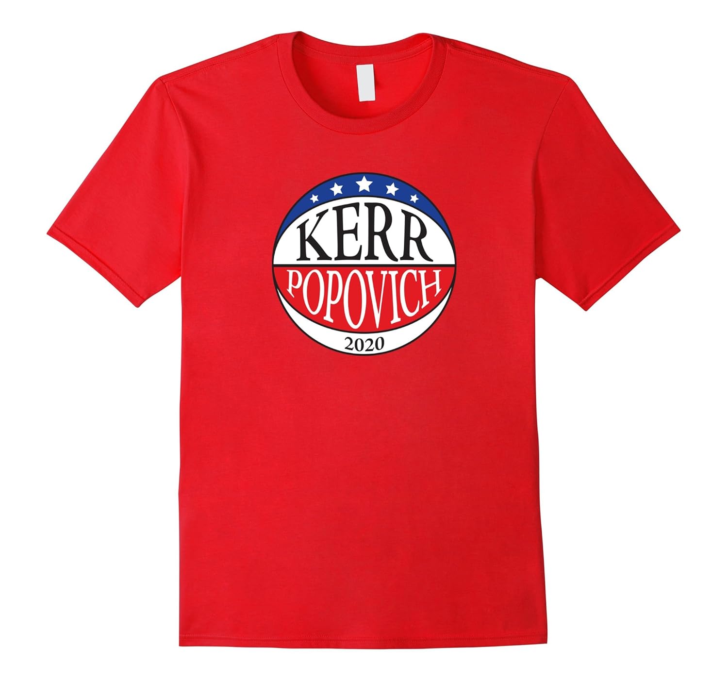 Retro Kerr Popovich 2020 Basketball T-Shirt-ANZ