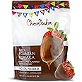 ChocoMaker Milk Chocolate Microwavable Fondue and Fountain Dipping Candy - 2 Pound Bag