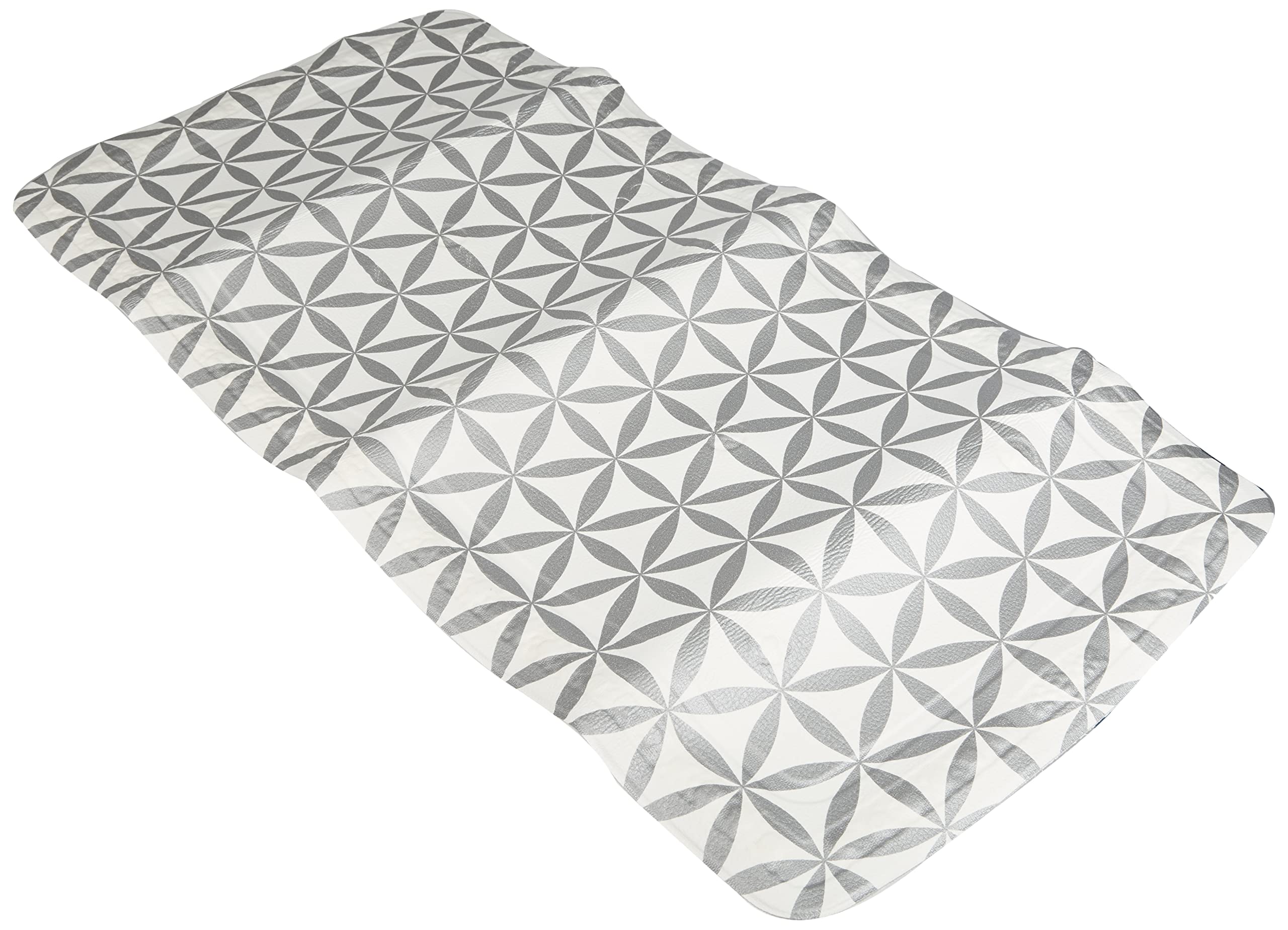 Spirella Non-Slip Rug Frog Silver 71 x 36 1210784, White, Standard