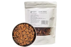 BAILINHOU star anise whole 4oz, Chinese Dried Anise Star Pods & Spice imported of szechuan, china