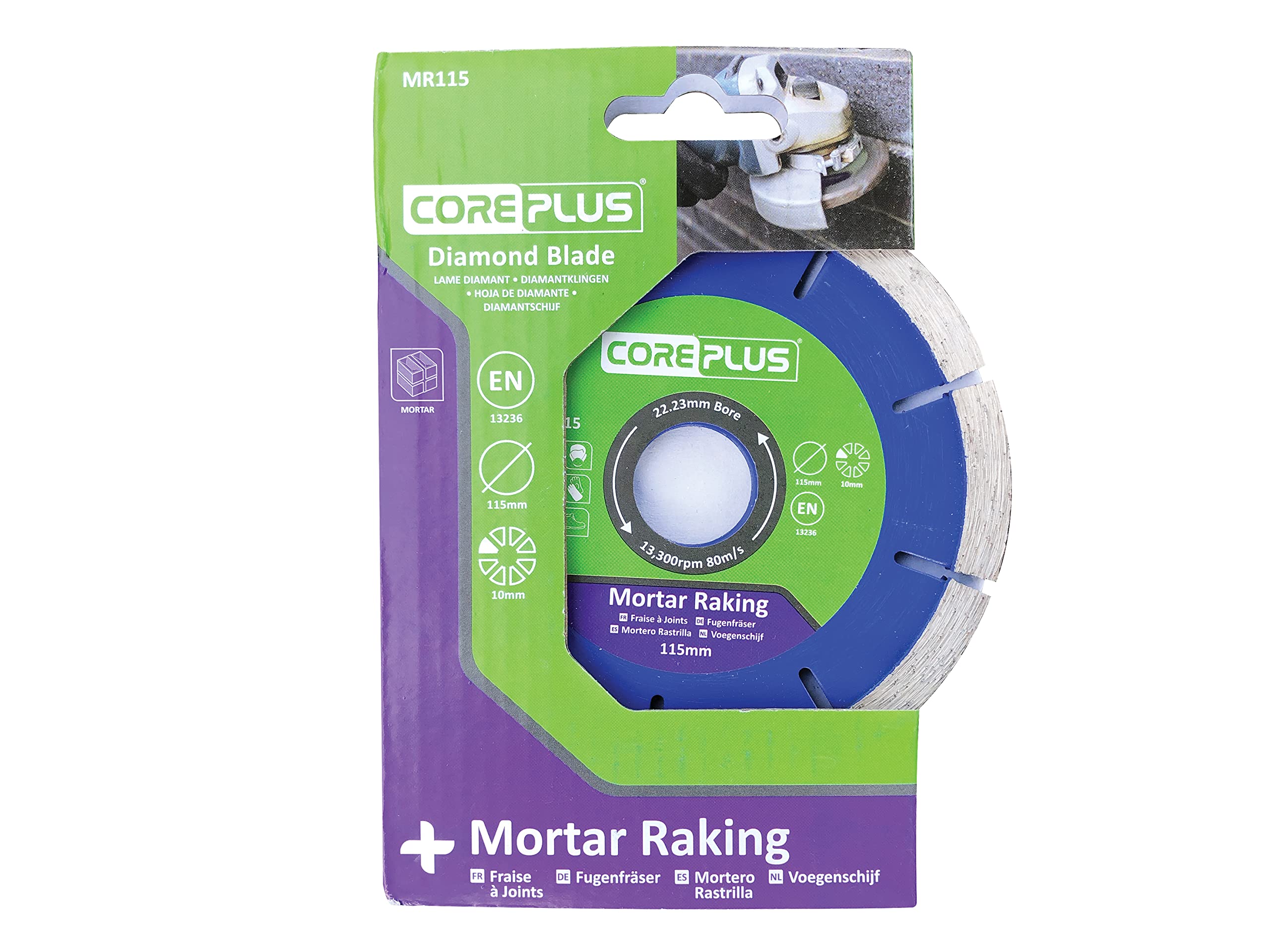 CorePlus Mortar Raking Diamond Blade 115mm x B22.23mm (4.5in)