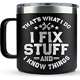 Christmas Gifts for Men, Dad, Husband - Birthday Gifts for Mens Unique - Stocking Stuffers for men, Dad - Dads Birthday Gift Ideas - Funny, Gag mens Gifts for Christmas, Birthdays - 14Oz Men Mug