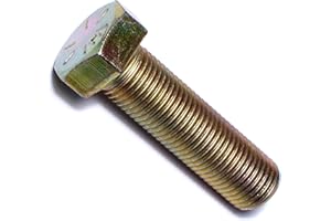 Hard-to-Find Fastener 014973253813 Grade 8 Fine Hex Cap Screws, 1/2-20 x 1-3/4, Piece-25,Yellow