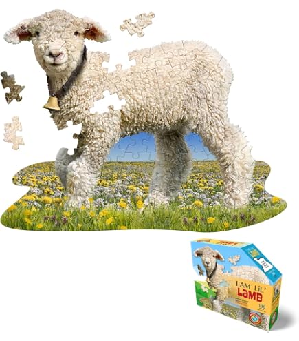 Amazon.com: Madd Capp LiL' LAMB 100 Piece Jigsaw Puzzle For Ages 5