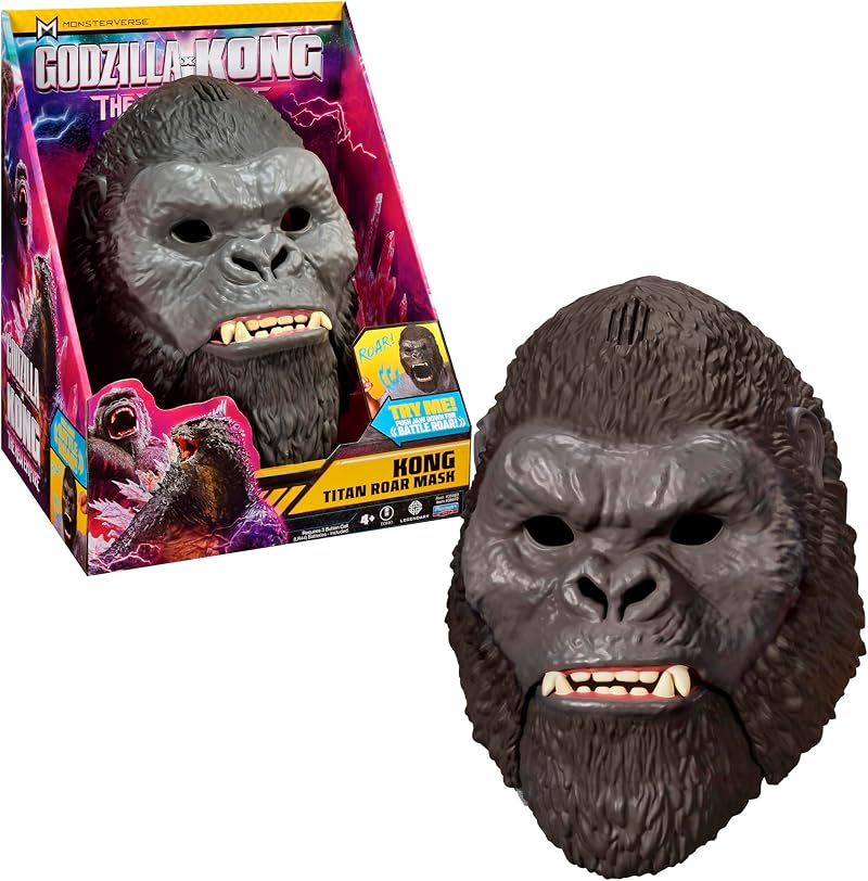 MonsterVerse Godzilla x Kong Interactive Kong Mask Movie Authentic Flexible