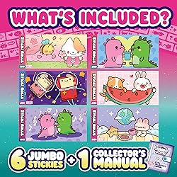 Sticki Rolls Jumbo Stickies – 6-Pack Capsule | 72