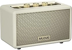MLOVE Retro Portable Bluetooth Speaker with Aux