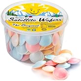Gerrit's Original Satellite Wafers, Filled with Assorted Candy Beads, 100 Count Tub (4.41 oz)