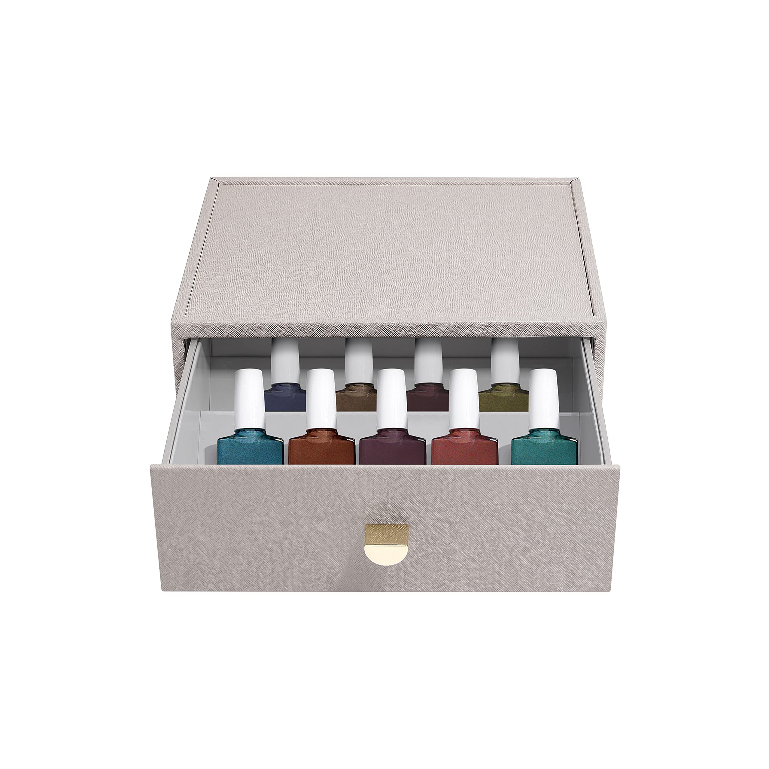 Stackers Taupe Classic Nail Polish Drawer