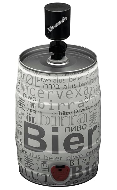 Bier Protector mit Handpumpe - Frischhalteverschluss für 5l Bierfass inkl. Gummistopfen